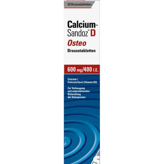 CALCIUM SANDOZ D Osteo Brausetabletten 20 St