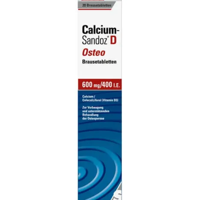 CALCIUM SANDOZ D Osteo Brausetabletten 20 St