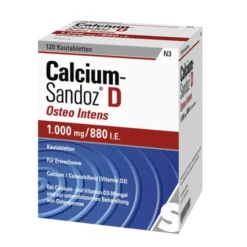 CALCIUM SANDOZ D Osteo intens Kautabletten 120 St