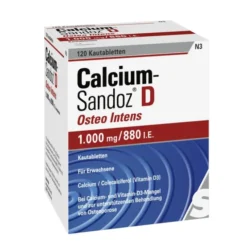 CALCIUM SANDOZ D Osteo intens Kautabletten 120 St