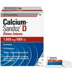 CALCIUM SANDOZ D Osteo intens Kautabletten 120 St