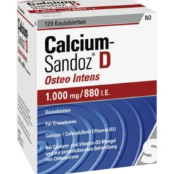 CALCIUM SANDOZ D Osteo intens Kautabletten 120 St