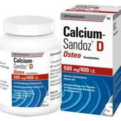 CALCIUM SANDOZ D Osteo 500 mg/400 I.E. Kautabl. 120 St