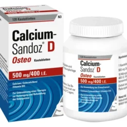 CALCIUM SANDOZ D Osteo 500 mg/400 I.E. Kautabl. 120 St