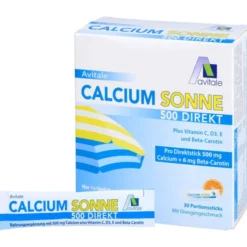 CALCIUM SONNE 500 Direkt Portionssticks 30 Stück