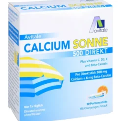 CALCIUM SONNE 500 Direkt Portionssticks 30 Stück