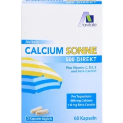 CALCIUM SONNE 500 Kapseln 60 Stück