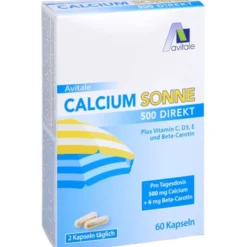 CALCIUM SONNE 500 Kapseln 60 Stück