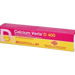 CALCIUM VERLA D 400 Brausetabletten 20 St