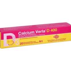 CALCIUM VERLA D 400 Brausetabletten 20 St