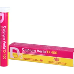 CALCIUM VERLA D 400 Brausetabletten 20 St