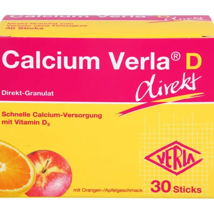 CALCIUM VERLA D direkt Granulat 30 Stück