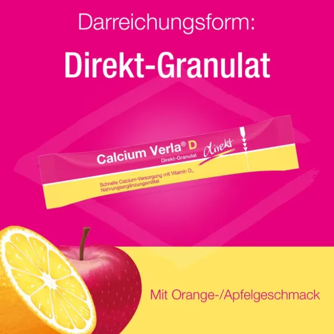 CALCIUM VERLA D direkt Granulat 30 Stück