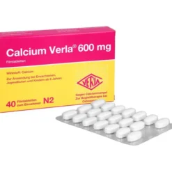 CALCIUM VERLA 600 mg Filmtabletten 40 St