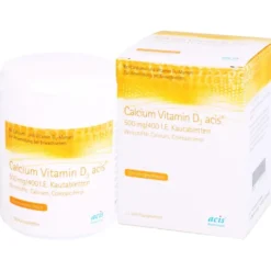 CALCIUM VITAMIN D3 acis 500 mg/400 I.E. Kautabl. 100 St
