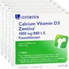 CALCIUM VITAMIN D3 Zentiva 1000 mg/880 I.E. Kautab 100 St