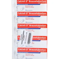 CALCIVIT D Brausetabletten 50 St