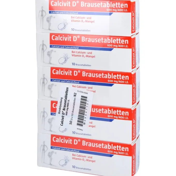 CALCIVIT D Brausetabletten 50 St