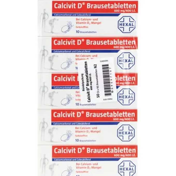 CALCIVIT D Brausetabletten 50 St