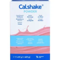 CALSHAKE Erdbeere Beutel Pulver 7 Stück