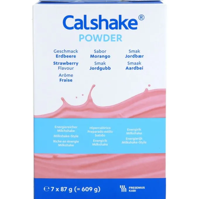 CALSHAKE Erdbeere Beutel Pulver 7 Stück