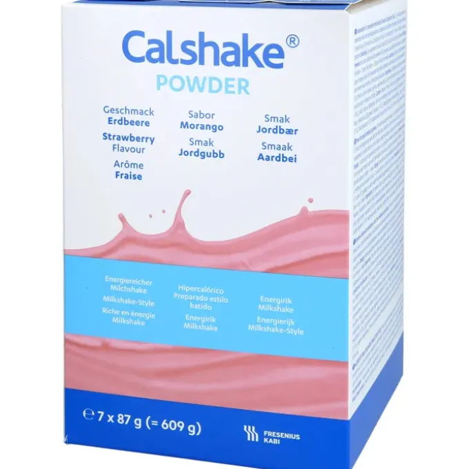 CALSHAKE Erdbeere Beutel Pulver 7 Stück