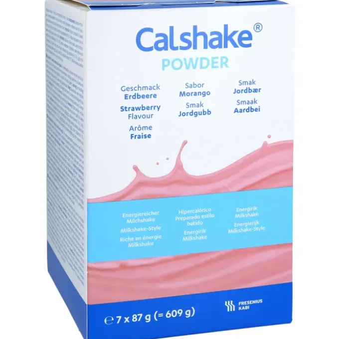 CALSHAKE Erdbeere Beutel Pulver 7 Stück