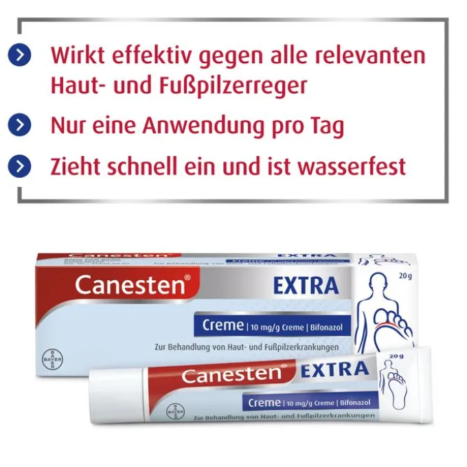 CANESTEN Extra Creme 10 mg/g 20 g