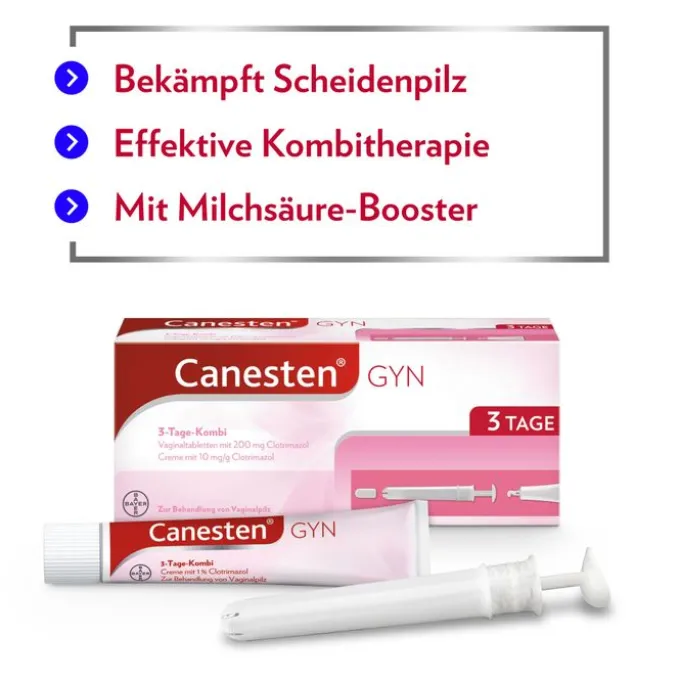 CANESTEN GYN 3 Kombipackung 1 P