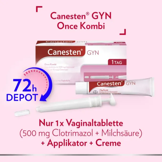 CANESTEN GYN Once Kombipackung 1 P