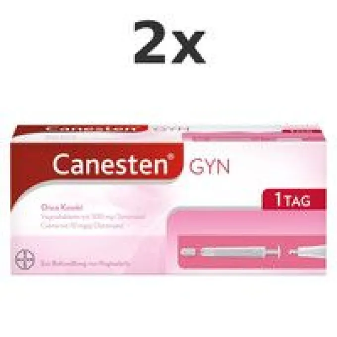 CANESTEN GYN Once Kombipackung 2x 1P