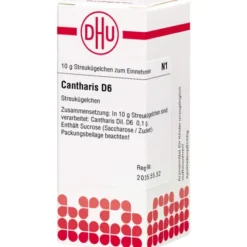 CANTHARIS D 6 Globuli 10 g