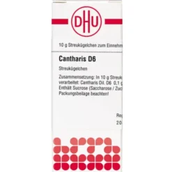 CANTHARIS D 6 Globuli 10 g