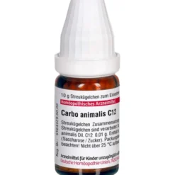 CARBO ANIMALIS C 12 Globuli 10 g