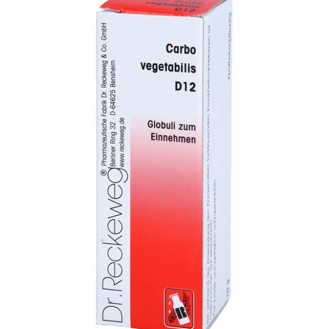 CARBO VEGETABILIS D 12 Globuli 10 g