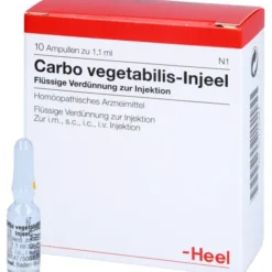 CARBO VEGETABILIS INJEEL Ampullen 10 St
