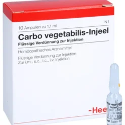 CARBO VEGETABILIS INJEEL Ampullen 10 St