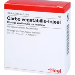 CARBO VEGETABILIS INJEEL Ampullen 10 St