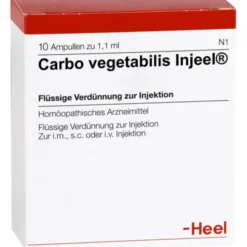 CARBO VEGETABILIS INJEEL Ampullen 10 St