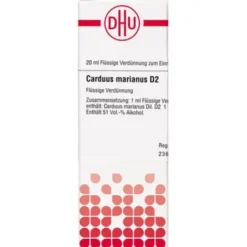 CARDUUS MARIANUS D 2 Dilution 20 ml