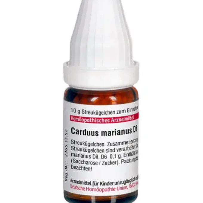 CARDUUS MARIANUS D 6 Globuli 10 g