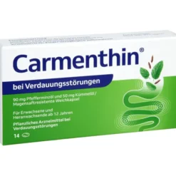 CARMENTHIN bei Verdauungsstörungen msr.Weichkaps. 14 St