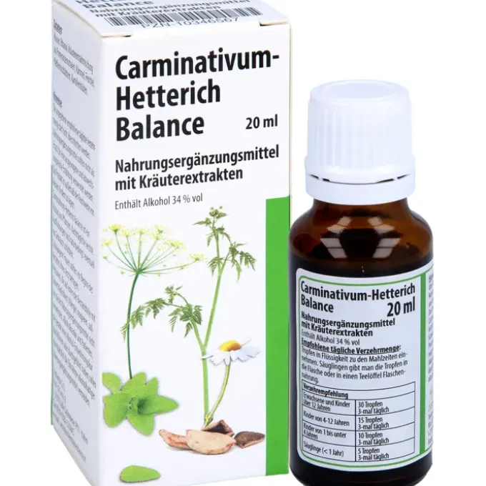CARMINATIVUM Hetterich Balance Tropfen z.Einnehmen 20 ml