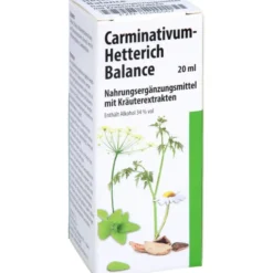 CARMINATIVUM Hetterich Balance Tropfen z.Einnehmen 20 ml