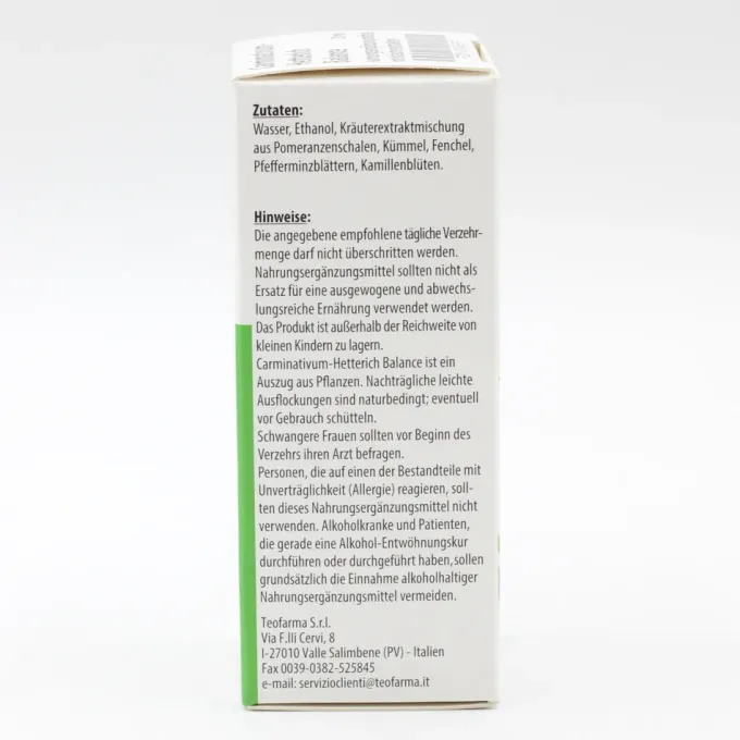 CARMINATIVUM Hetterich Balance Tropfen z.Einnehmen 20 ml