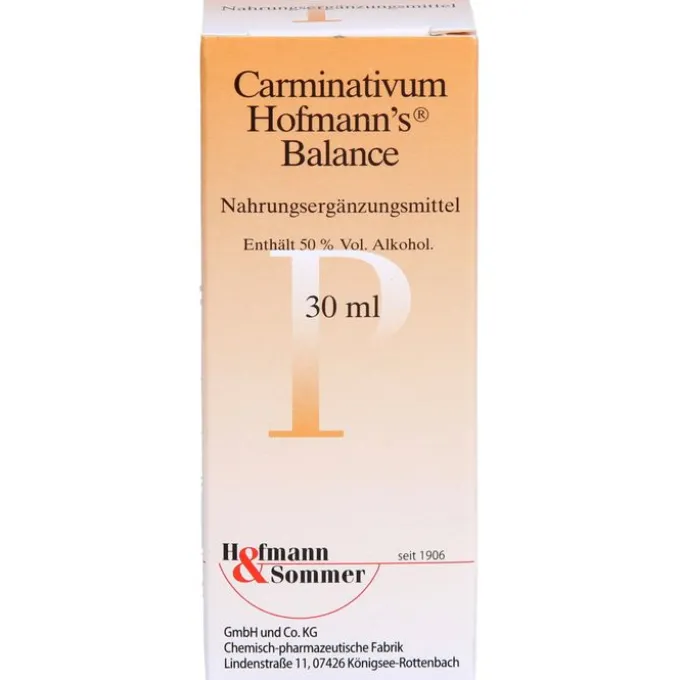CARMINATIVUM Hofmann's Balance Flüssigk.z.Einn. 30 ml