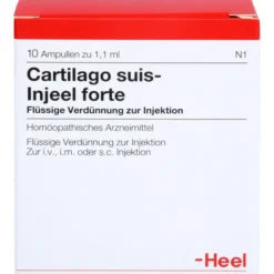 CARTILAGO suis Injeel forte Ampullen 10 St