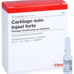 CARTILAGO suis Injeel forte Ampullen 10 St