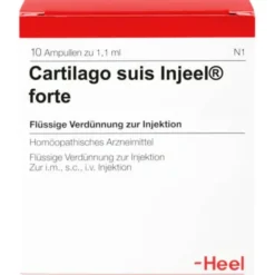 CARTILAGO suis Injeel forte Ampullen 10 St