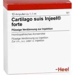 CARTILAGO suis Injeel forte Ampullen 10 St